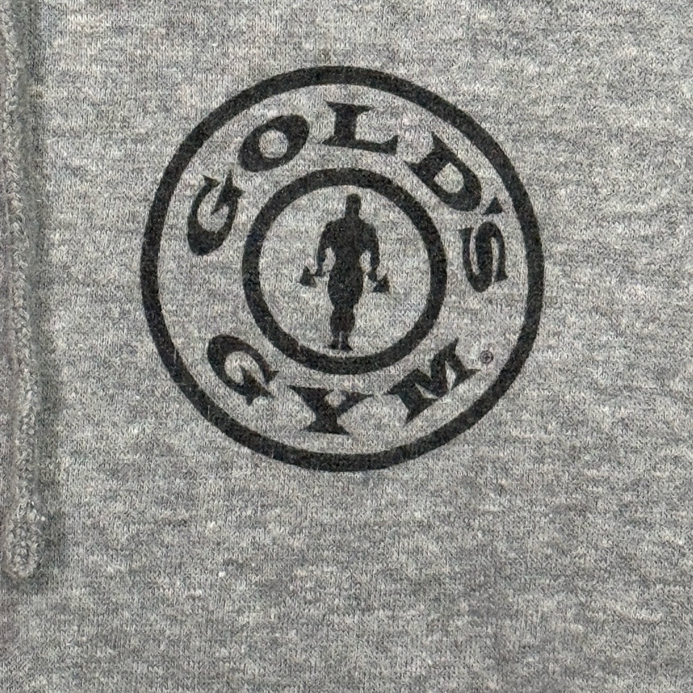 Gold's Gym Gray Men's Zip-Up Sweater - Picture 2 of 2